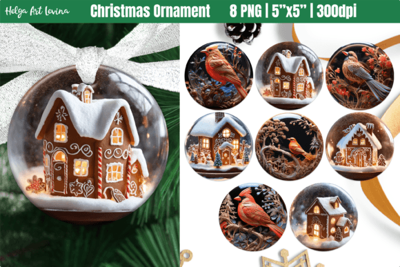 3D Snow Globe Christmas Ornament: A Review for Digital Sellers