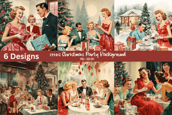 Christmas Party Watercolor Background: A Designer's Review