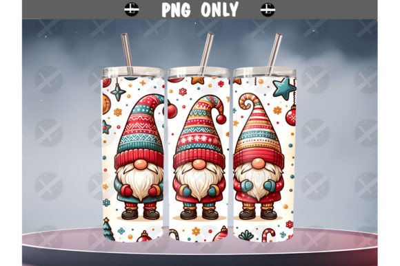 Christmas Tumbler Wraps Christmas Gnomes: A Designer's Review of Seasonal Illustrations