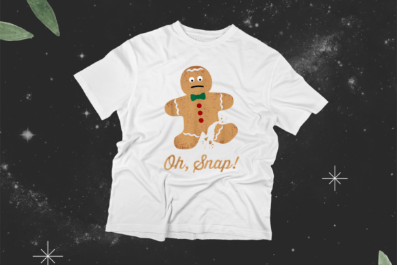 Oh Snap Svg, Gingerbread Svg, Christmas Illustrations Review